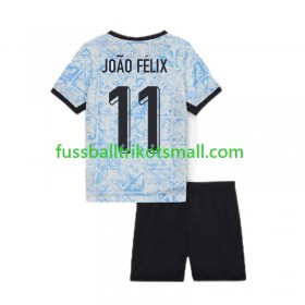 Fußballtrikots Portugal Joao Felix 11 Kinder EURO 2024 Kurzarm Auswärts-trikot kaufen